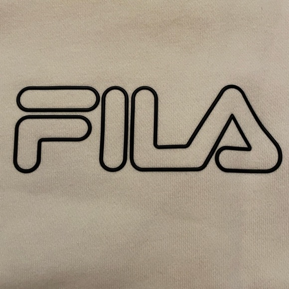Off White FILA Crewneck Sweatshirt - Picture 2 of 6